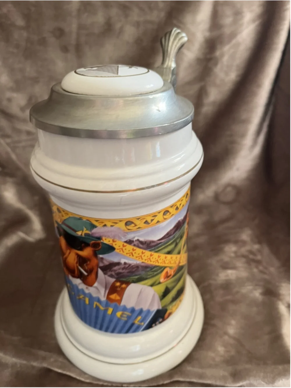 Vintage 1994 Camel Brand Cigarettes Collector's Stein Limited Edition Numbered